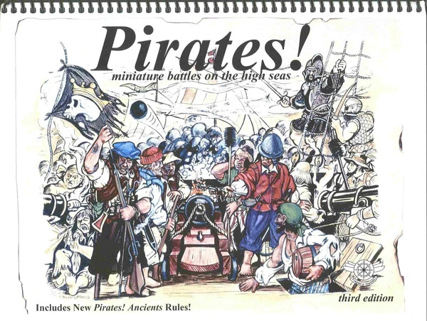 Cover image of Pirates! Miniature Battles on the High Seas (3rd edition) board game