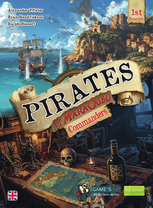 Cover image of Pirates of Maracaibo: Commanders board game