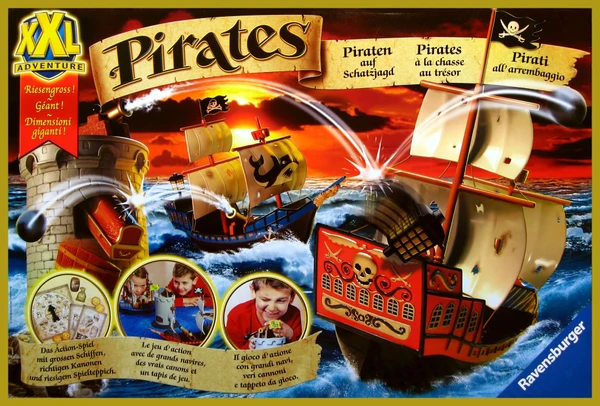 Cover image of Pirates on the High Seas board game