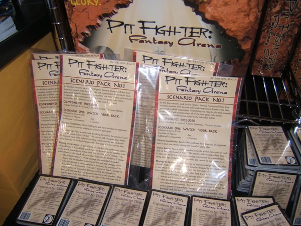 Cover image of Pit Fighter: Fantasy Arena – Scenario Pack No. 1 board game