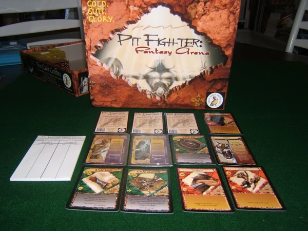 Cover image of Pit Fighter: Fantasy Arena board game