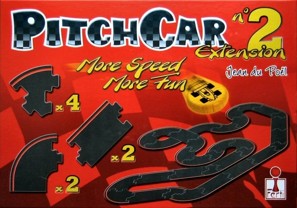 Cover image of PitchCar: Extension 2 – More Speed More Fun board game