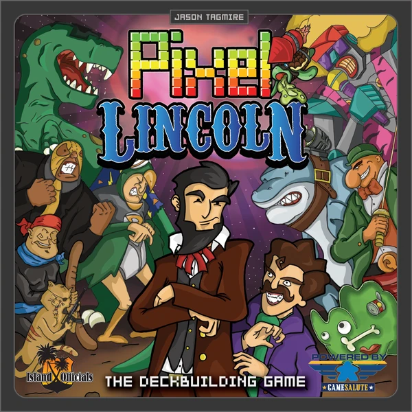 Cover image of Pixel Lincoln: The Deckbuilding Game board game