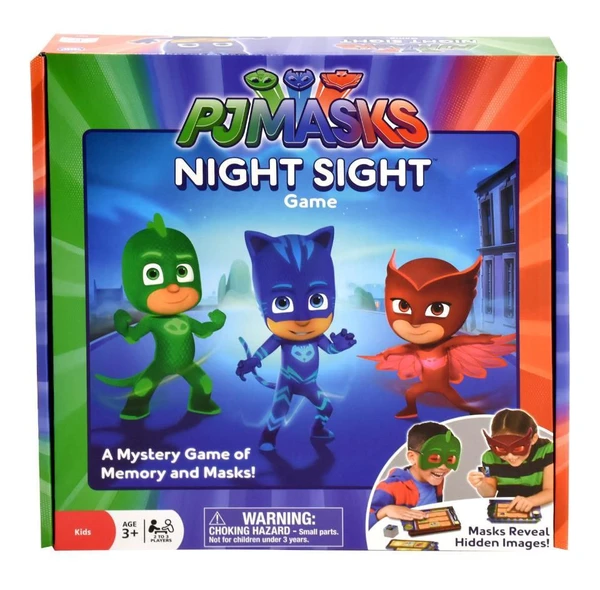 Cover image of PJ Masks: Night Sight board game