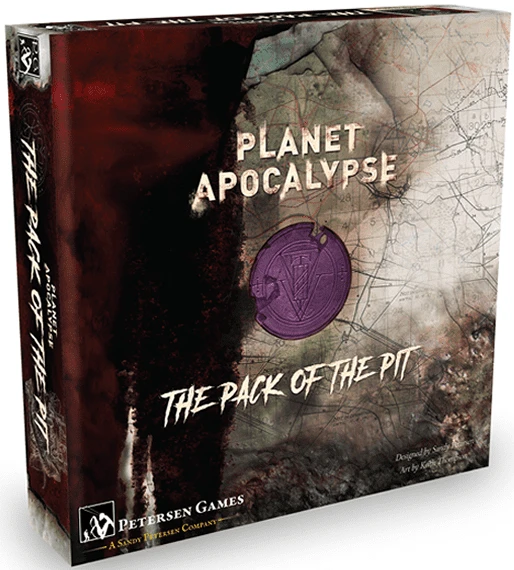 Cover image of Planet Apocalypse: The Pack of the Pit board game