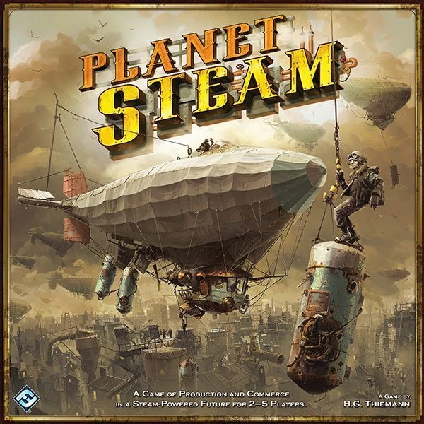 Cover image of Planet Steam board game