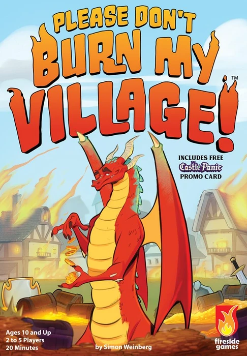 Cover image of Please Don't Burn My Village! board game