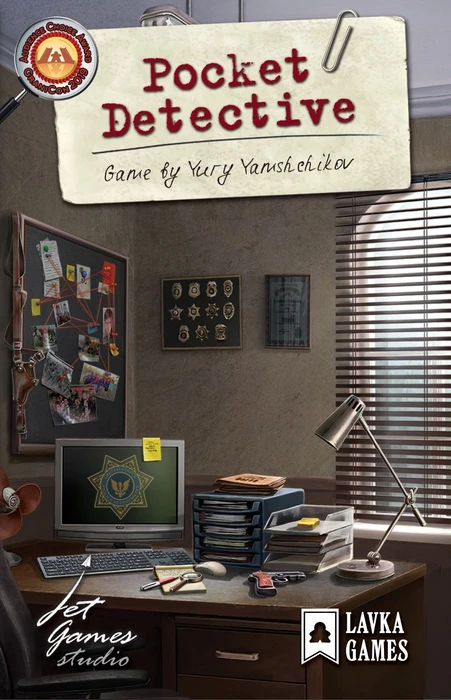 Cover image of Pocket Detective board game