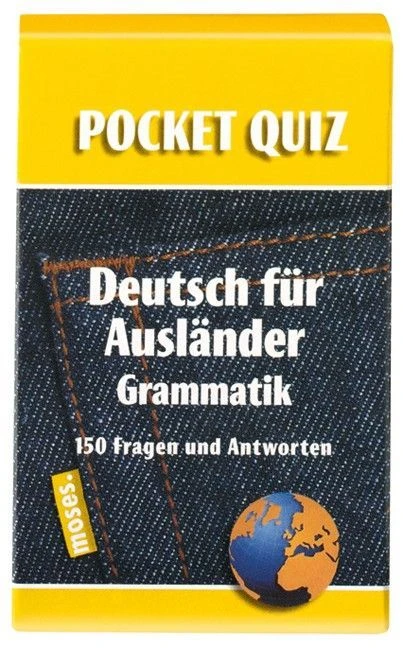 Cover image of Pocket Quiz: Deutsch für Ausländer Grammatik board game