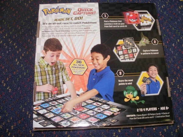 Cover image of Pokemon Quick Capture! board game