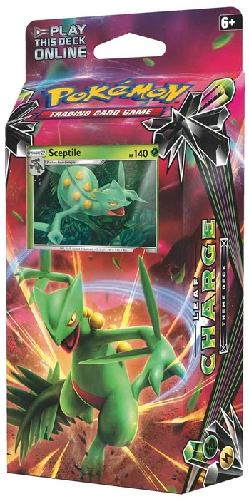 Cover image of Pokémon TCG: Leaf Charge Theme Deck board game
