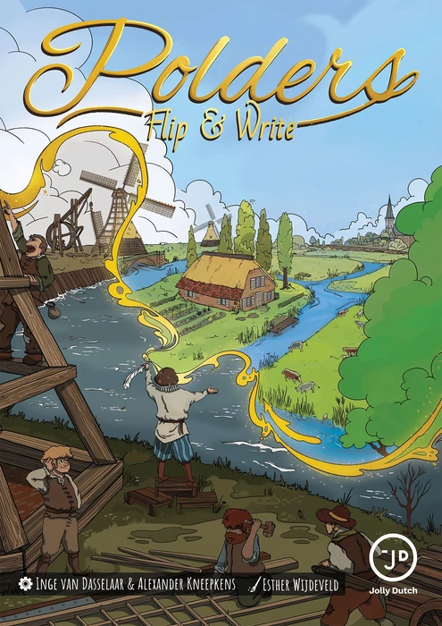 Cover image of Polders: Flip & Write board game