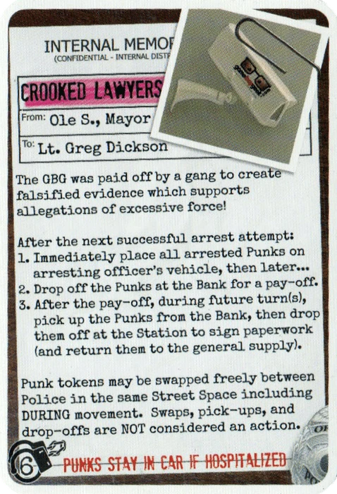 Cover image of Police Precinct: Game Boy Geek Promo Card board game