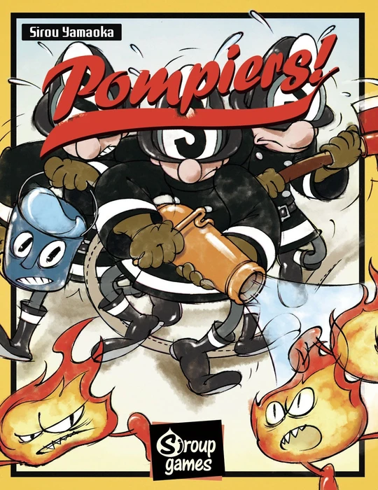 Cover image of Pompiers! board game