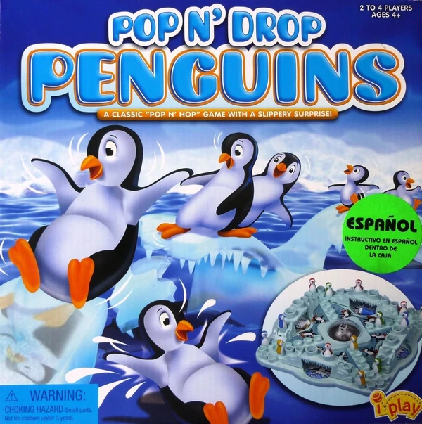 Cover image of Pop N' Drop Penguins board game