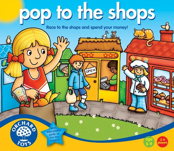 Cover image of Pop to the Shops board game