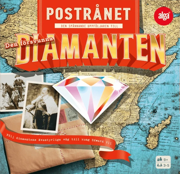 Cover image of Postrånet board game