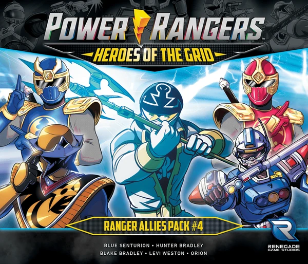 Cover image of Power Rangers: Heroes of the Grid – Allies Pack #4 board game