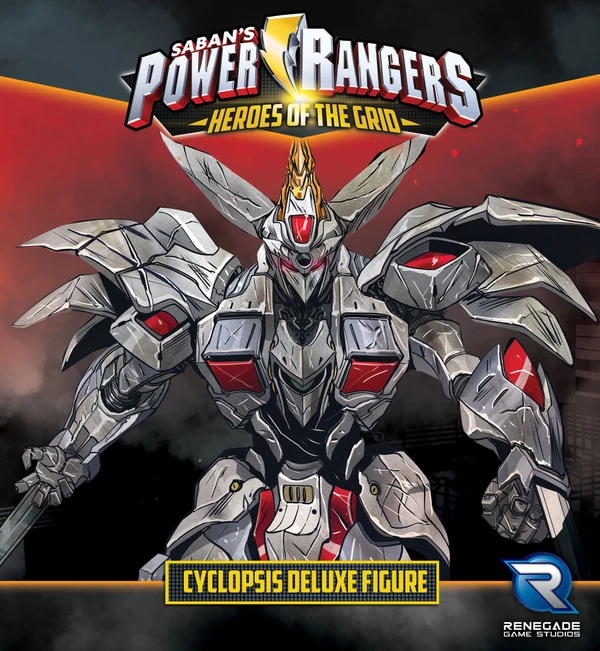 Cover image of Power Rangers: Heroes of the Grid – Cyclopsis Deluxe Figure board game