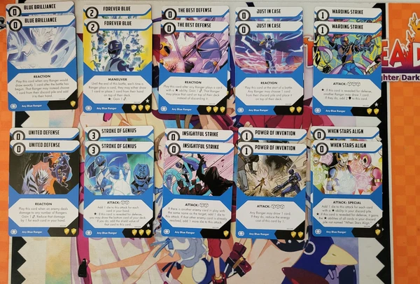 Cover image of Power Rangers: Heroes of the Grid – Forever Blue Pack board game