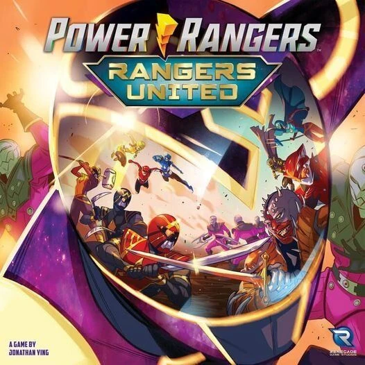 Cover image of Power Rangers: Heroes of the Grid – Rangers United board game