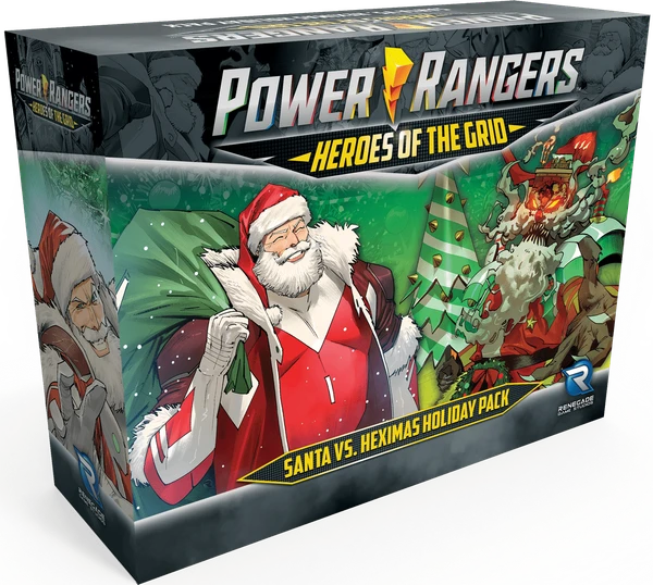 Cover image of Power Rangers: Heroes of the Grid – Santa vs. Heximas Character Pack board game