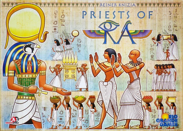 Cover image of Priests of Ra board game