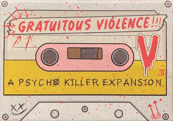 Cover image of Psycho Killer: Gratuitous Violence!!! board game