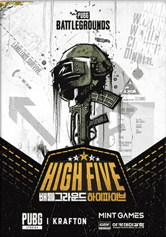 Cover image of PUBG: BATTLEGROUNDS High Five board game