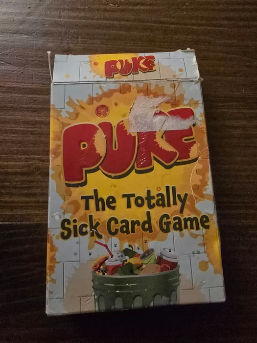 Cover image of Puke: The Totally Sick Card Game board game