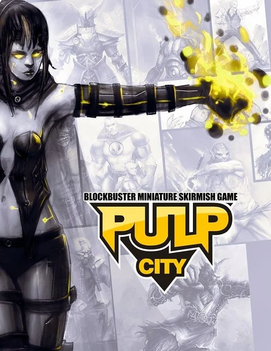 Cover image of Pulp City: Supreme Edition board game