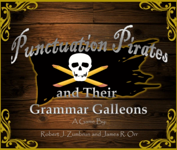 Cover image of Punctuation Pirates and Their Grammar Galleons board game
