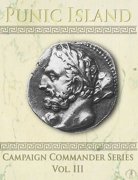 Cover image of Punic Island: Campaign Commander Volume III board game