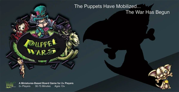 Cover image of Puppet Wars board game