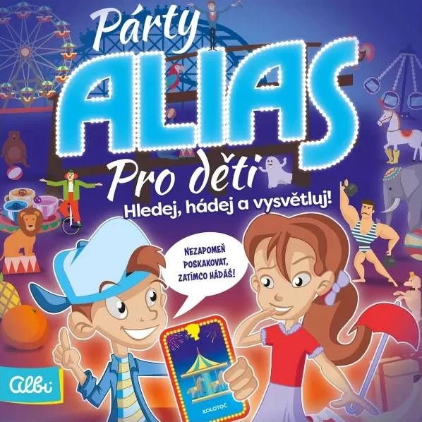 Cover image of Párty Alias: Pro děti board game