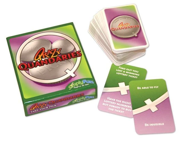 Cover image of Qrazy Quandaries board game