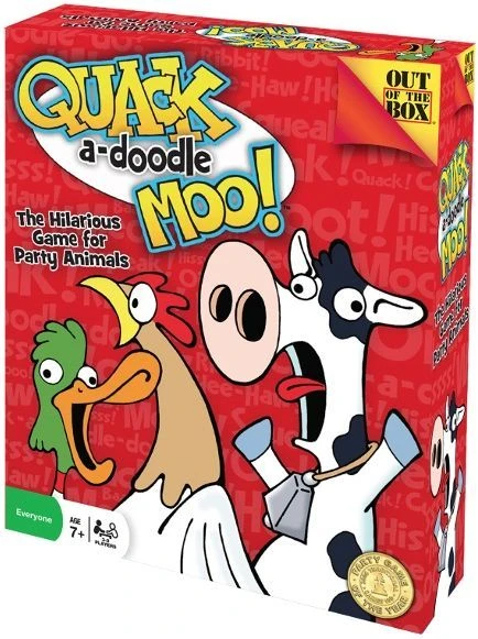 Cover image of Quack a-doodle Moo! board game
