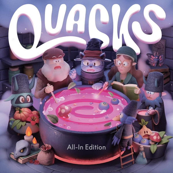 Cover image of Quacks: All-In Edition board game