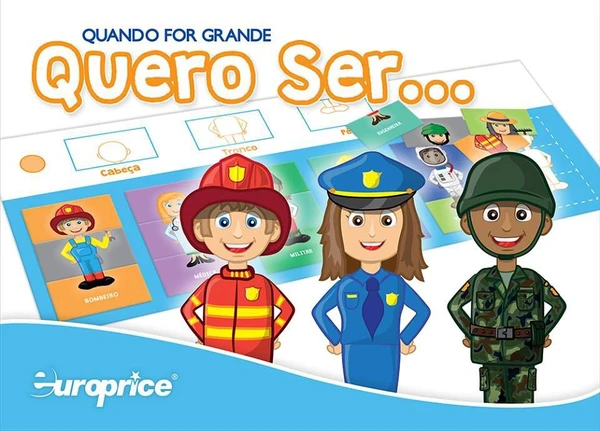 Cover image of Quando for grande QUERO SER… board game