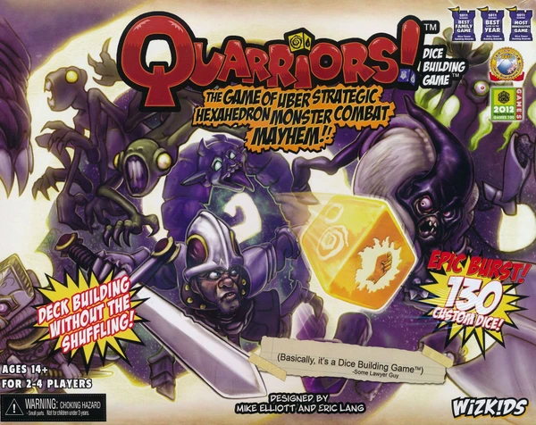 Cover image of Quarriors! board game