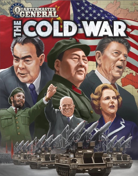 Cover image of Quartermaster General: The Cold War board game