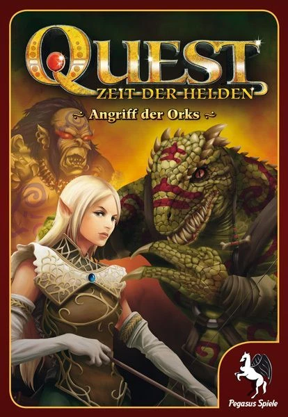 Cover image of Quest: A Time of Heroes board game