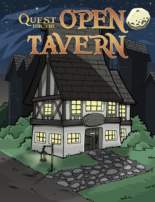 Cover image of Quest for the Open Tavern board game