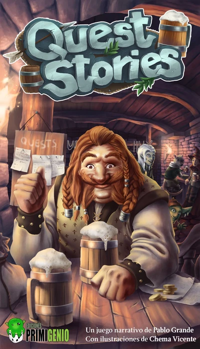 Cover image of Quest Stories board game