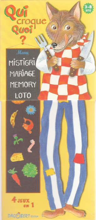 Cover image of Qui Croque Quoi? board game