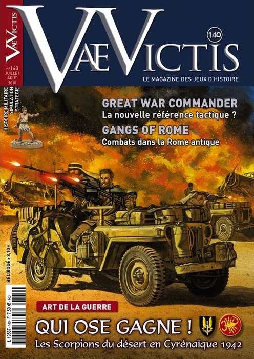 Cover image of Qui ose gagne!: Cyrénaïque 1942 board game