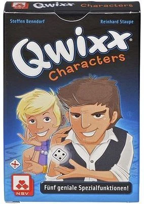 Cover image of Qwixx: Characters board game