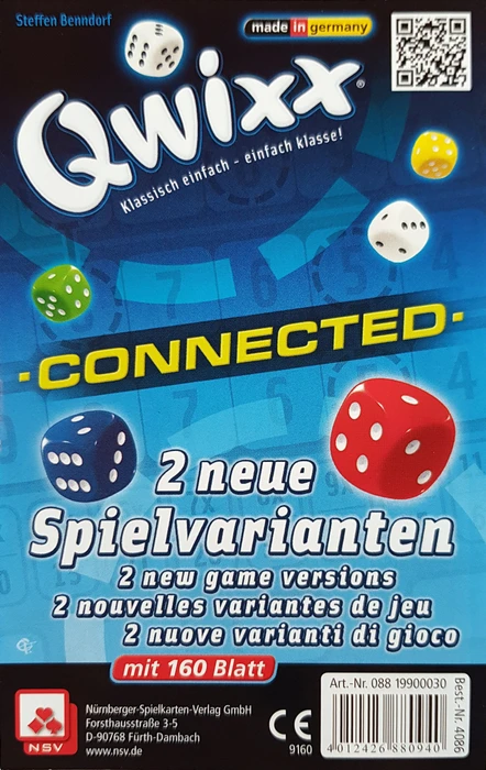 Cover image of Qwixx: Connected board game
