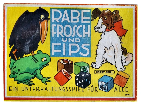 Cover image of Rabe, Frosch und Fips board game