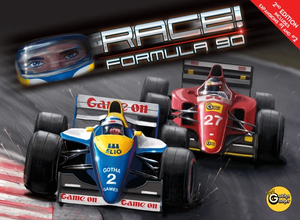 Cover image of Race! Formula 90: 2nd Edition board game